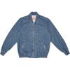 Джинсовая куртка Levis однотонная с длинным рукавом, модная, на молнии, мужская, куртки 001K3-0013