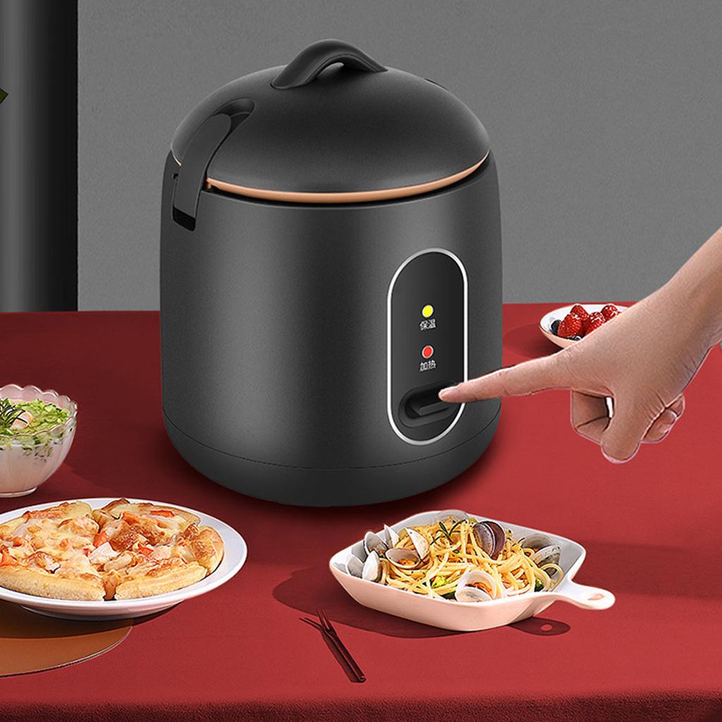 1.2L Мини рисоварка Многофункциональная 200 Вт Мощность Полностью Автоматическая Портативная рисоварка для Дома Общежития Путешествия 220 В