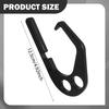 Aluminum Hook for Tree Climber Single Hand Operate Not Easy To Fall Off XL Connecting Gear Lawn