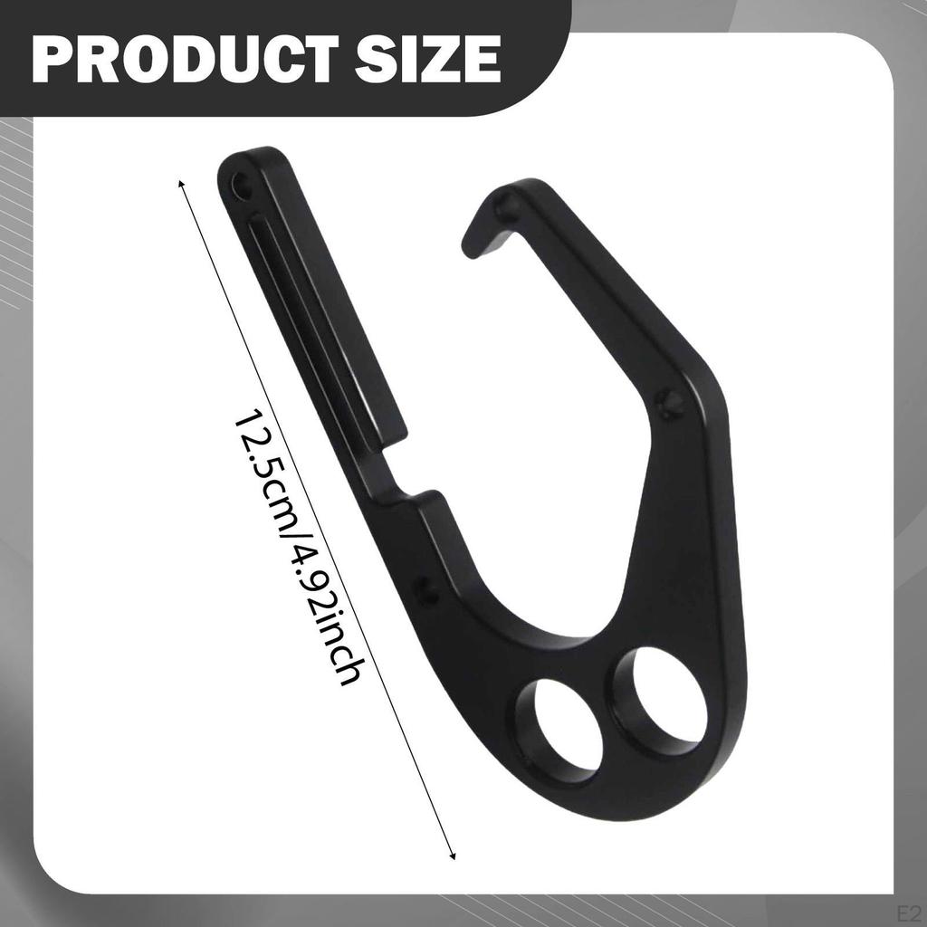Aluminum Hook for Tree Climber Single Hand Operate Not Easy To Fall Off XL Connecting Gear Lawn