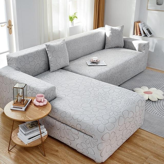 Эластичный жаккардовый чехол для дивана, чехол для гостиной, L-образный угловой чехол для дивана, толстый чехол для дивана, шезлонга