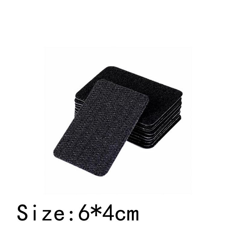 10 пар прочной самоклеящейся двусторонней нейлоновой ленты для простыней, подушек для дивана, ковров, противоскользящих ковриков