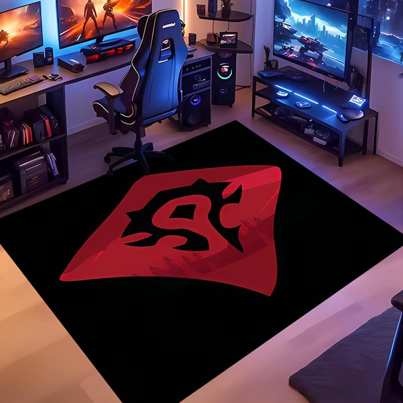1 шт. Коврик для входа World of Warcraft, Нескользящий коврик, Ковер для комнаты, Декор для улицы, Кухонный коврик, Придверный коврик - Можно стирать в машине, Легко чистить