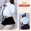 Sex Uniform Temptation Pure College Costume Cosplay Lace-up Butterfly Sex Underwear Pure Desire