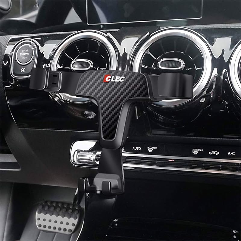 Держатель для телефона Beerte подходит для Mercedes Benz A-Class 2019-2021, Benz CLA 2020-2021,(не для ГЛА) Регулируемое автомобильное крепление для мобильного телефона на приборной панели автомобиля