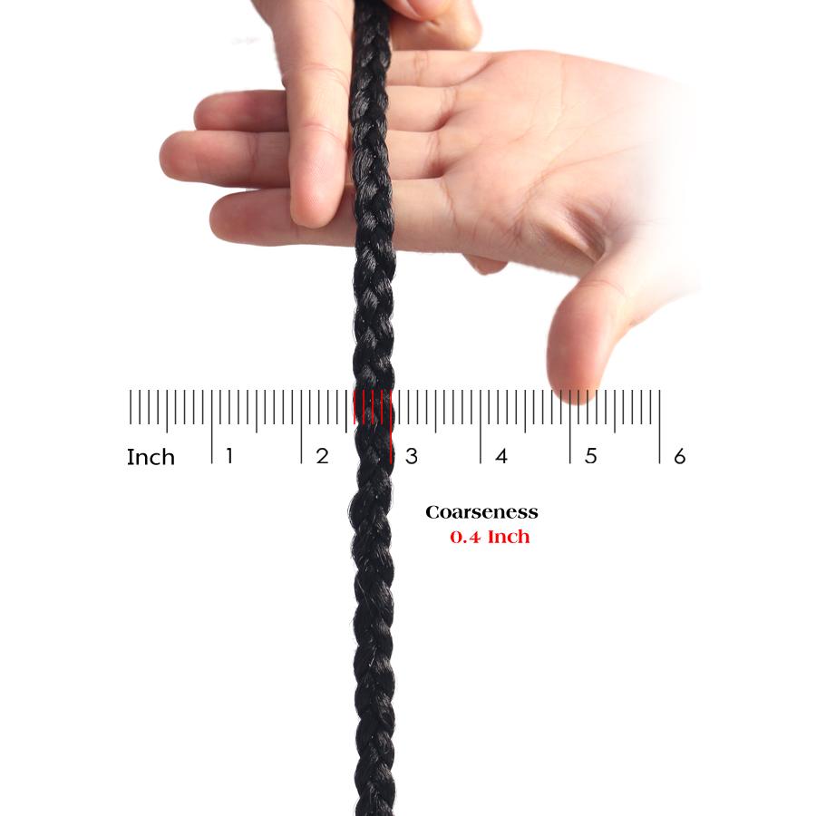 Box Braids Crochet Hair Ombre - Alileader 30 Inch Crochet Box Braids Ombre Synthetic Braiding Hair Extensions Crochet Braids Hair 1 Pack