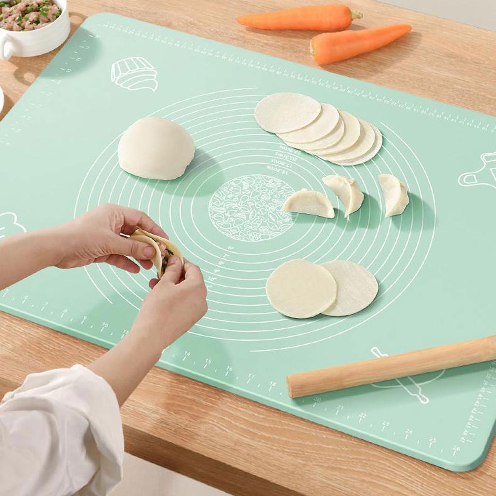 Silicone Baking Mat Pizza Dough Maker Pastry Kitchen Cooking Tools Utensils Non-stick Rolling Dough Pads Kneading Accessories