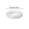 1PC DIY Model Wedding Party Decorations Polystyrene Foam Ring Festival DIY Supplies Round Ring ForDIY Crafts 5/7/8/10/12/15/20cm