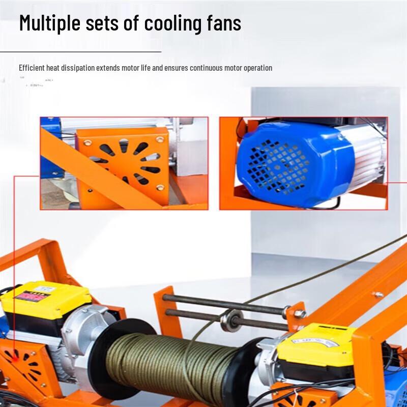 Dual Motor Electric Hoist for Doors and Windows CN plug (adapter included)