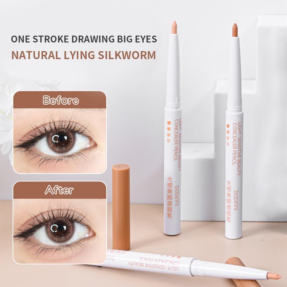 Concealer Pen To Cover Spot Acne Print Dark Eye Circles Lying Silk Contouring Concealer Stick Natural Three-dimensional Lasting Set Makeup for Women
