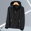 Summer Men's Windbreaker Big Size Sun Protection Clothing Korean Style Ultra-thin Streetwear Zipper Hooded Jackets Man