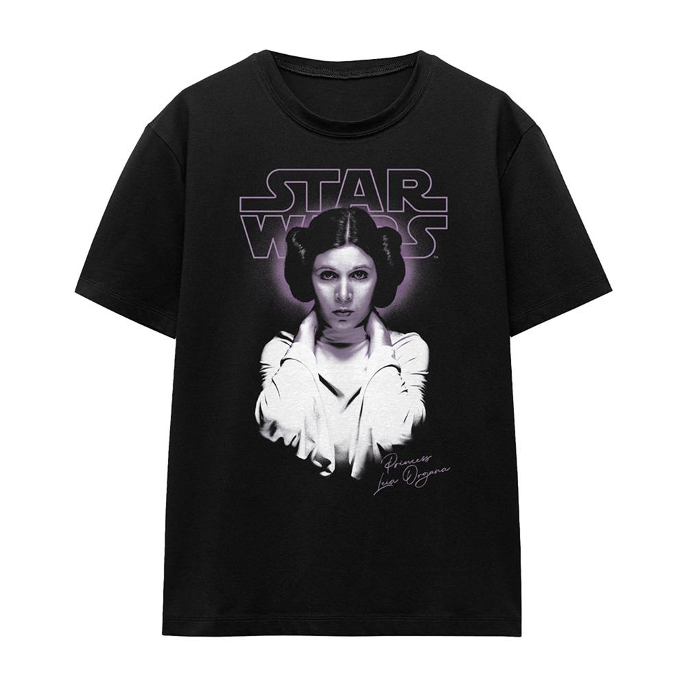 Star Wars Womens/Ladies Princess Leia Portrait T-Shirt