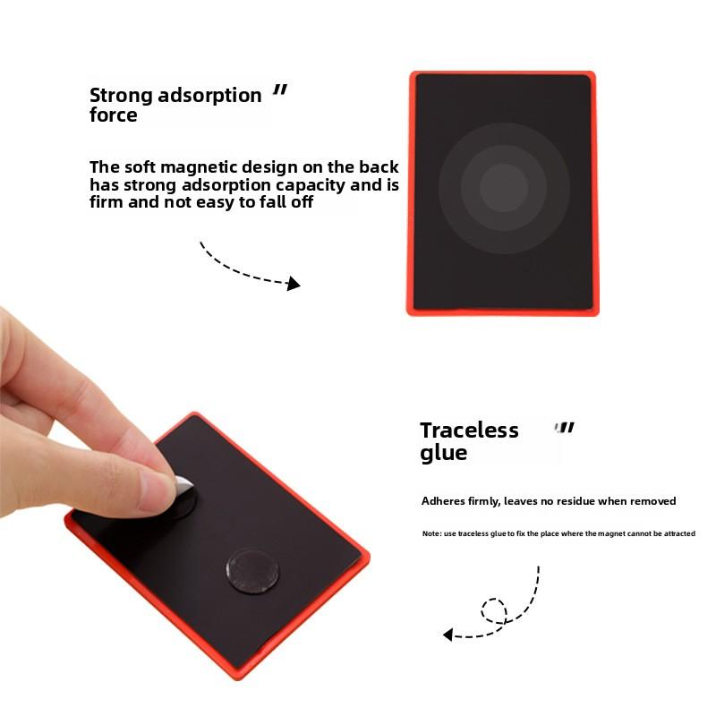 Новый тип магнита на холодильник украшен милыми, мирными и радостными новогодними магнитными наклейками.. Вы можете наклеить их свободно