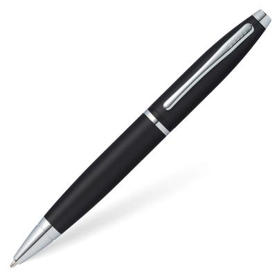 Шариковая ручка Cross Official Medium Point Flathead Matte Black, подлинный импортный продукт на масляной основе AT0112-14