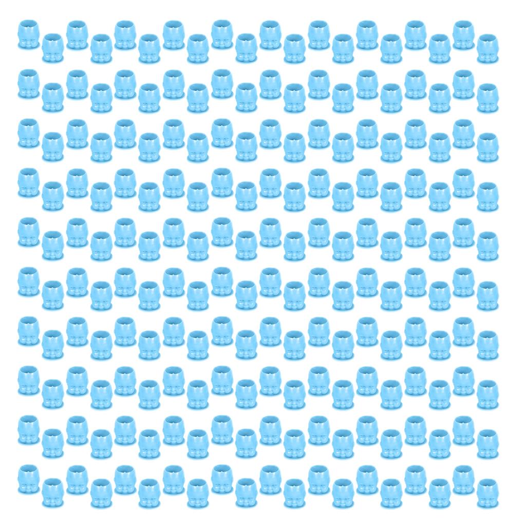 200 шт./набор чашек для чернил для татуировки, колпачки для чернил для татуировки в форме куклы, держатель для пигментных чернил для микроблейдинга, колпачки для контейнеров для чернил для татуировки