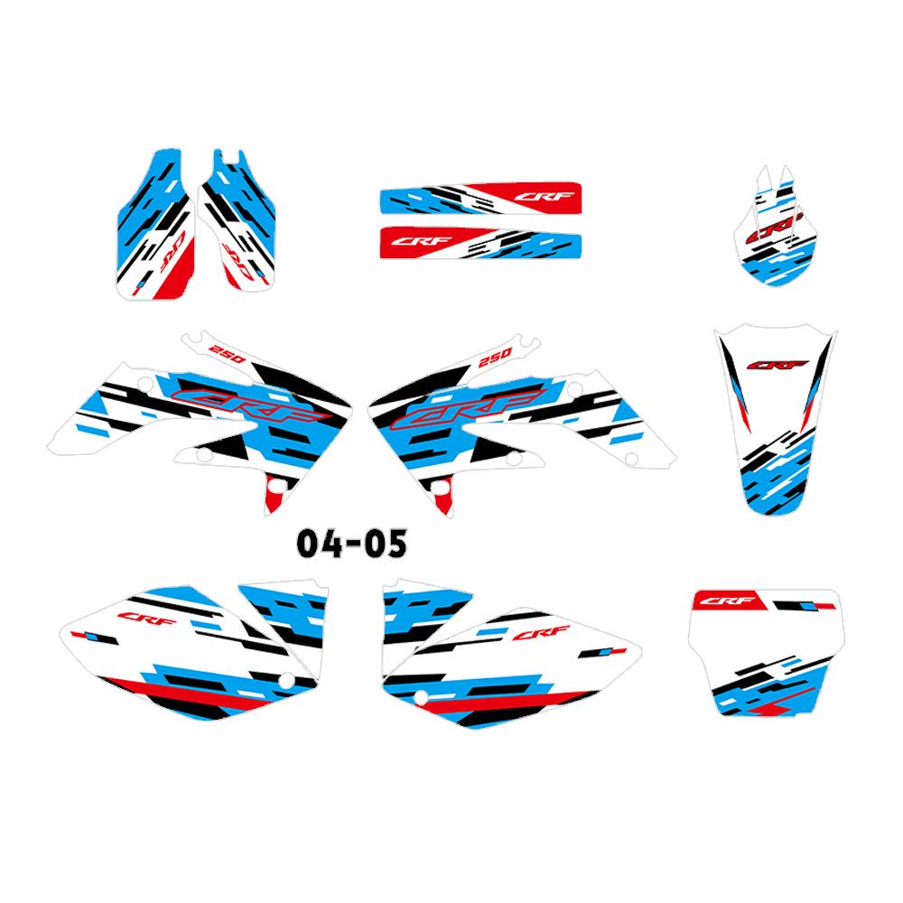 Наклейки для CRF250R CRF250 Off-Road (2004-2009)