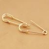 1 пара женских креативных медных шпилек с булавкой для ушей