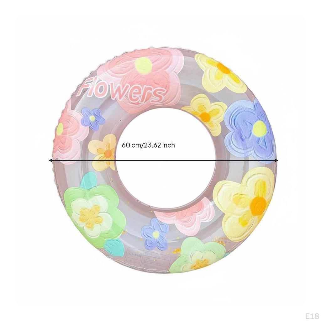 Mermaid Tail Swim Tube Instagrammable Pool Accessory Whimsical Design Fish Scale