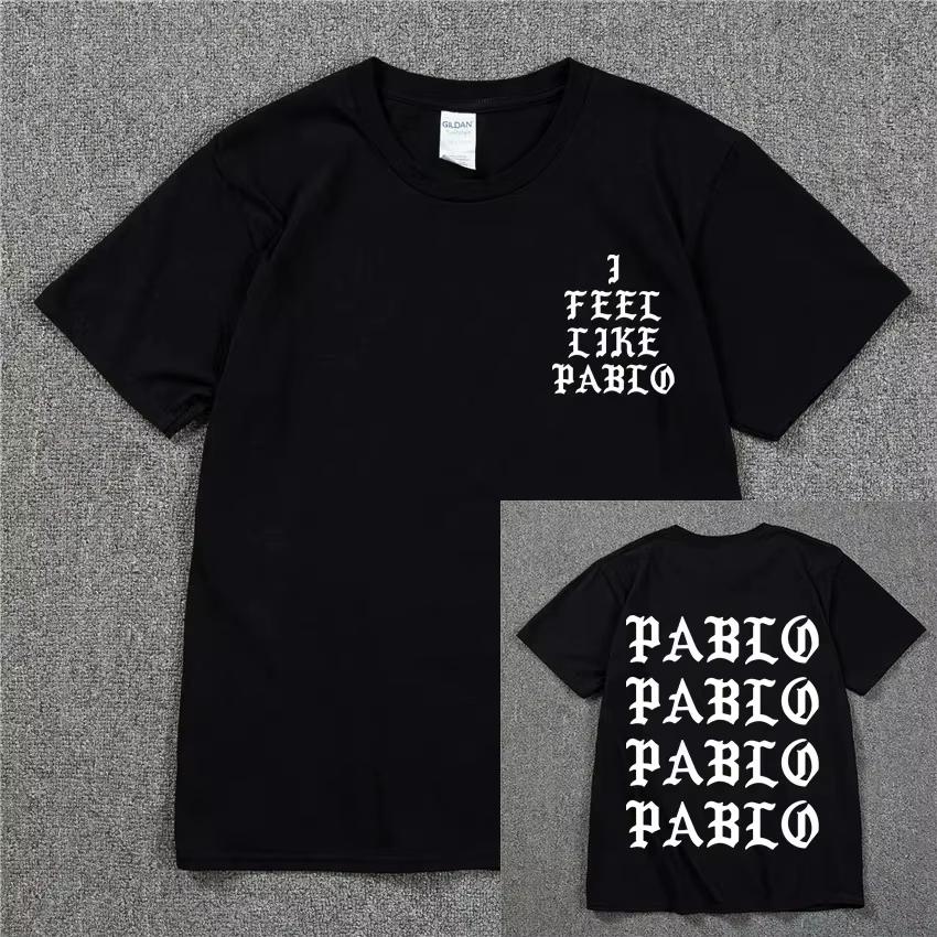 Summer Design Kanye West Jasper High-Quality Comfortable Men's Round-neck Printed T-shirt