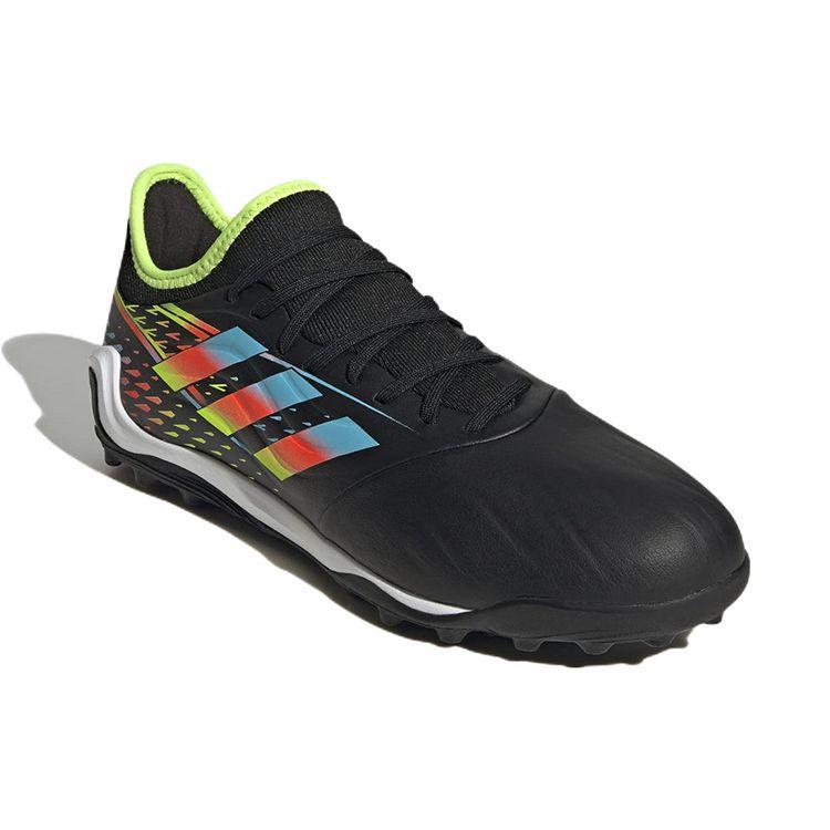 Adidas Copa Sense.3 TF Al Rihla Pack — черные мужские кроссовки Core-черный ярко-голубой Team-солнечно-желтый GZ1363