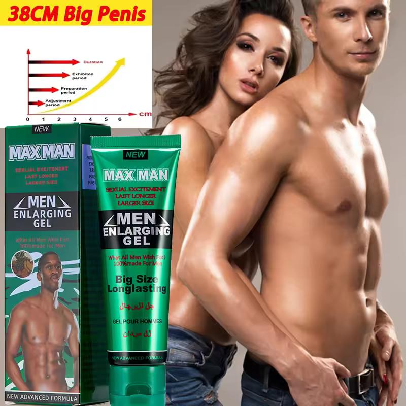 Крем для увеличения члена Strong Man Big Dick Увеличение мужского пениса Гель XXL Увеличение размера Эрекция Секс-продукт Экстендер Усилитель 18+