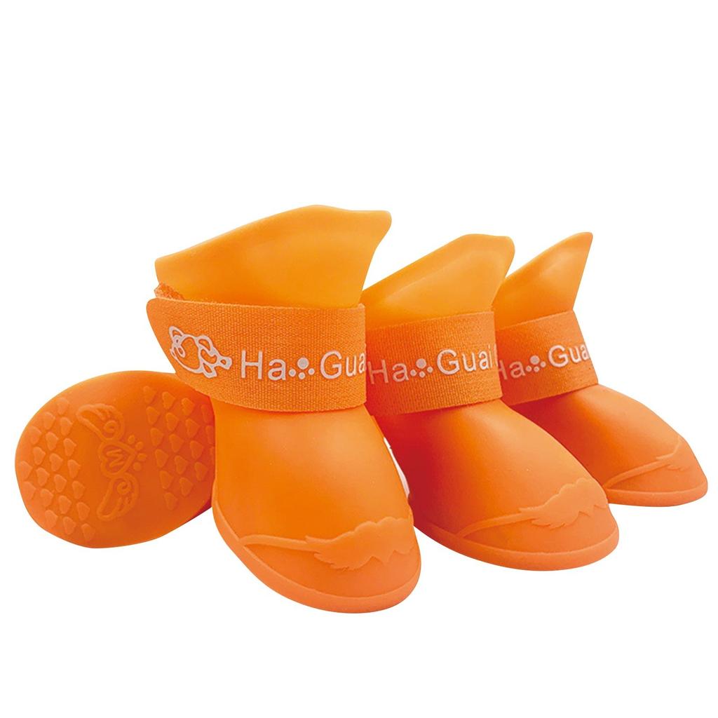 Dog Shoes Non-slip Foot Covers, Small Dog And Cat Pet Soft-soled Waterproof Rain Boots