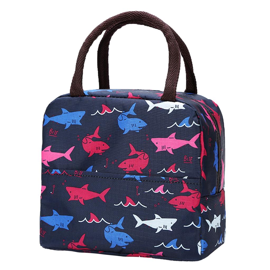 SOC Fashion New Portable Waterproof Thickness Picnic School Lunch Bag Office