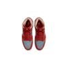 Кроссовки Air Jordan 1 Mid SE PS Denim Red Детские Оранжевый Киноварь Пенька DM4383-600