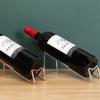 1PC European Style Counter Decor Electroplating Craft  Display Holder Wine Rack