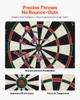 Dartboard with 6 Darts & Scoring Kit, Self-Healing Sisal Fibers Dartboard with Staple-Free Bullseye & Rotating Number Ring, 451mm Professional Steel