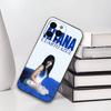 Испанская поп-эстетика Чехол для телефона Для iPhone17,16,15,14,13,12,11 Plus,Pro Мягкий силиконовый Черный чехол