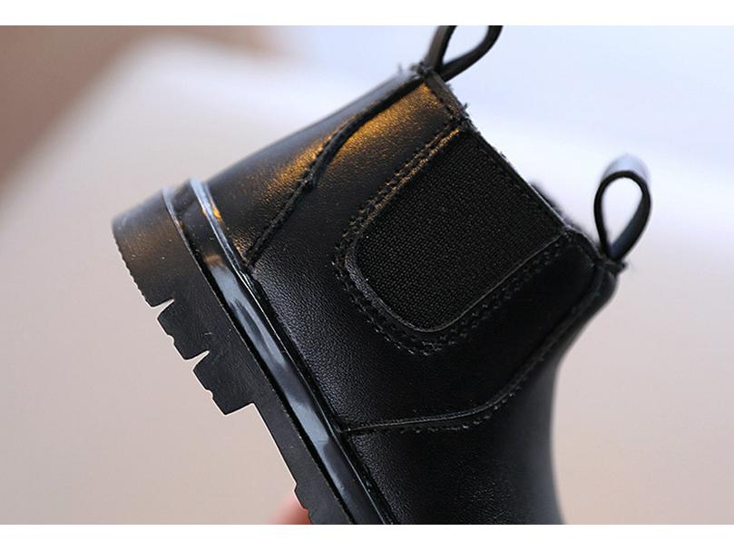 Зимняя хлопковая обувь для мальчиков и девочек - Уютные, теплые ботиночки для малышей с бархатной подкладкой