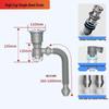 SIOYIE Laundry Cabinet Drain Pipe