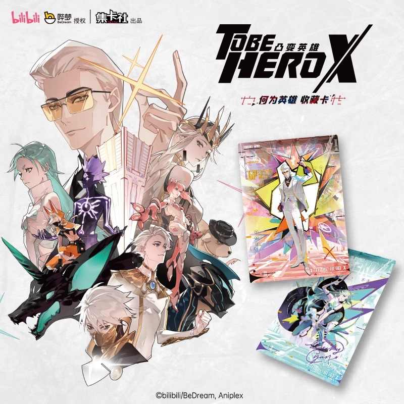 Горячая Оригинальная Коллекция Акриловых Карт To Be Hero X Convex Hero Что Такое Геройская Карта Анимация Аниме Периферия Коллекционирование Подарки