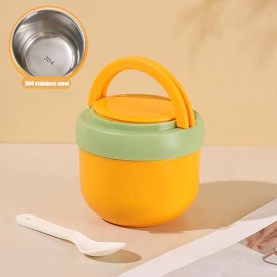 Flask Vacuum Insulated Soup Food -Stainless Steel Thermal Wide Mouth Portable Leak Proof Container School Office Picnic Travel Lunch Box warm meals Go
