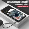 Чехол из жидкого силикона серии Astronaut для Samsung S25 S24 FE S23 Ultra S22 S21 Plus A56 A36 A16 A55 A15 A35 A54 A14 A32 5G с защитой от падения с высоты