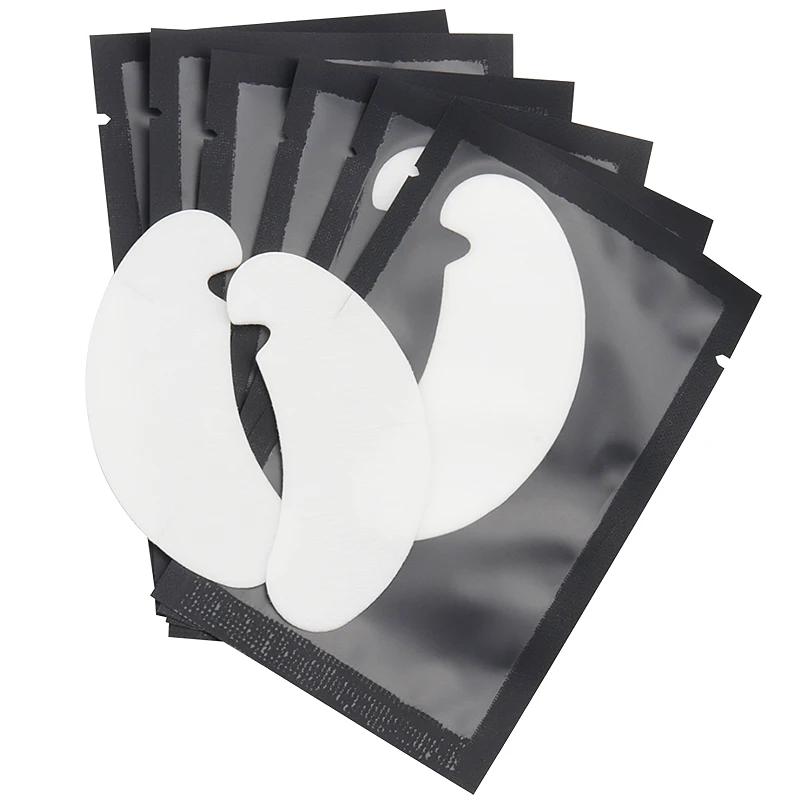 50/100/200 пар патчей для глаз для наращивания ресниц, подушечки под глаза для макияжа, патчи для ресниц, наклейки-советы, подушечки для наращивания ресниц