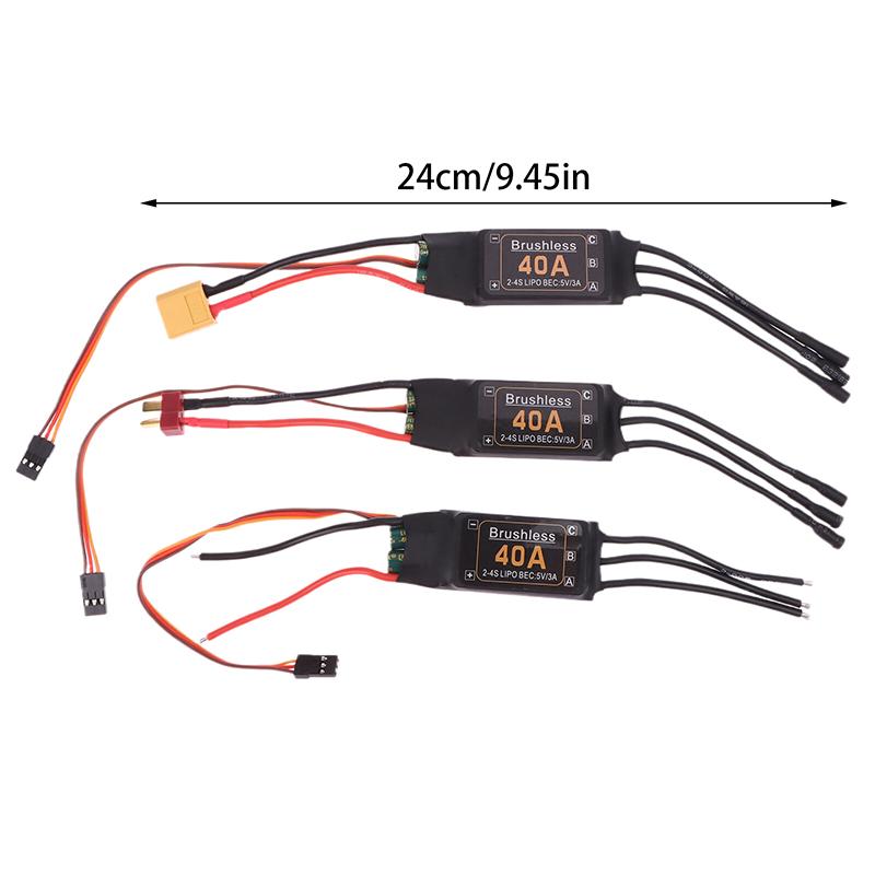 Mitoot Brushless 40A Speed Esc Controller 2-4S с 5V 3A Ubec для Rc Fpv Quadcopter Rc Aircraft Helicopter