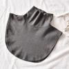 Windproof Turtleneck Cotton Scarf Fashion Fake Collar  Women