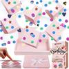 Украшения для вечеринки Складная Прыгающая Подарочная Коробка Взрыв Pop Up с Конфетти Прыгающая Коробка С Днем Рождения