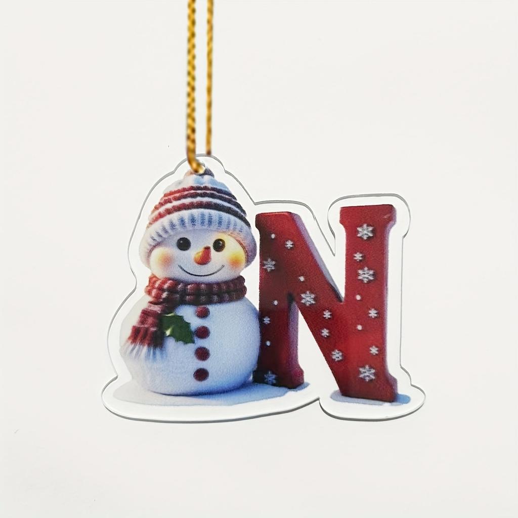 Christmas Decoration Pendant Christmas Tree Tag Theme Party Crafts Ornament