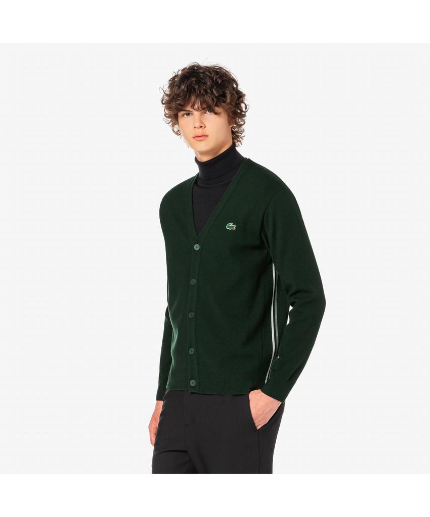 Мужской кардиган Lacoste для гольфа с пуговицами Y Ah929E-55N Yzp