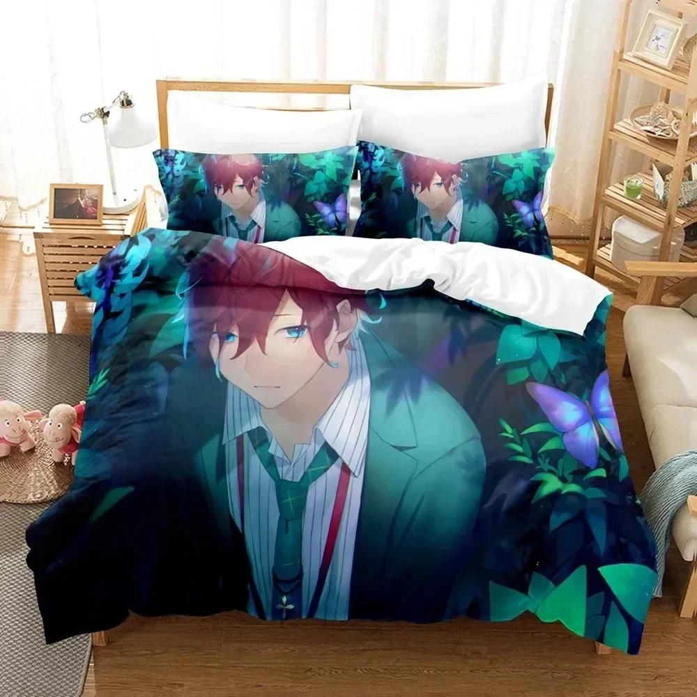 3D Print Hypnosis Mic Division Rap Battle Comfortable Duvet Quilt Cover Pillowcase Bedding Set Bedroom Decoration Home Textile