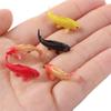5Pcs PVC Fish Tank Mini Scene Ornament Soft 3D Mini Fish Modeling Filler Micro Landscape
