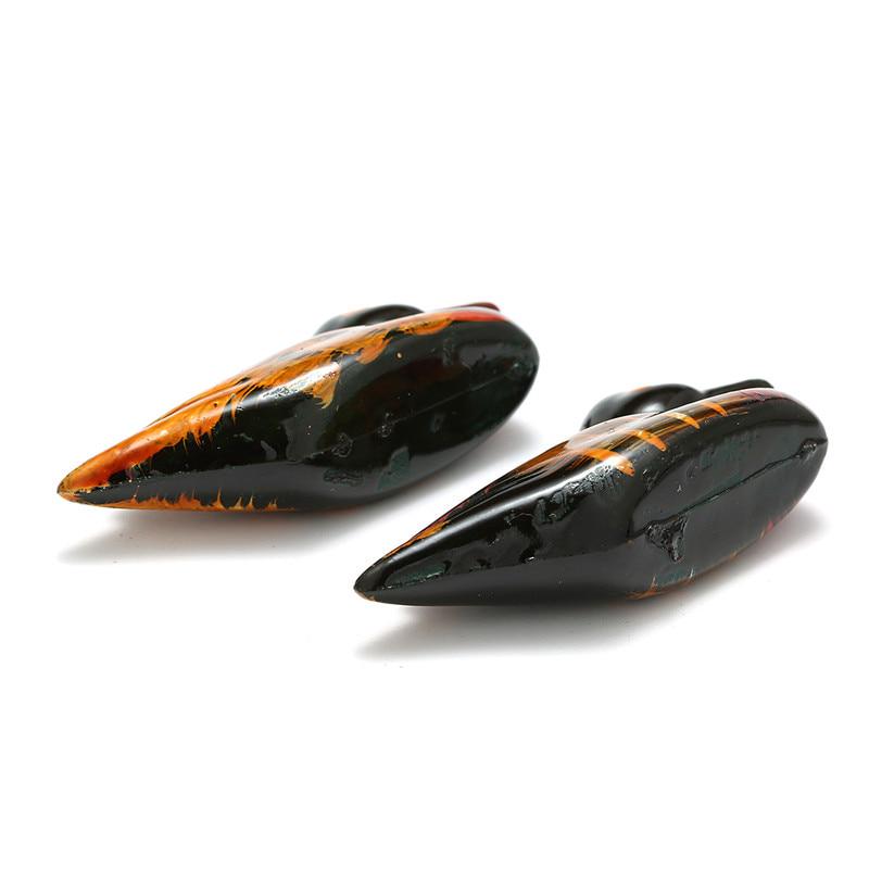 Resin Pair of Mandarin Ducks Chopstick Holder for Home Decoration Feng Shui Craft Display Ornament KTY