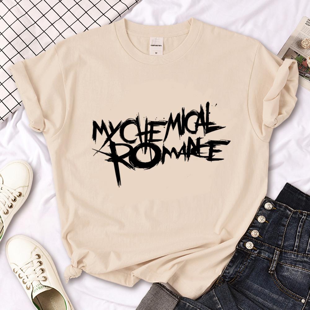 Мужская футболка My Chemical Romance Y2K летний топ для мальчика забавная одежда