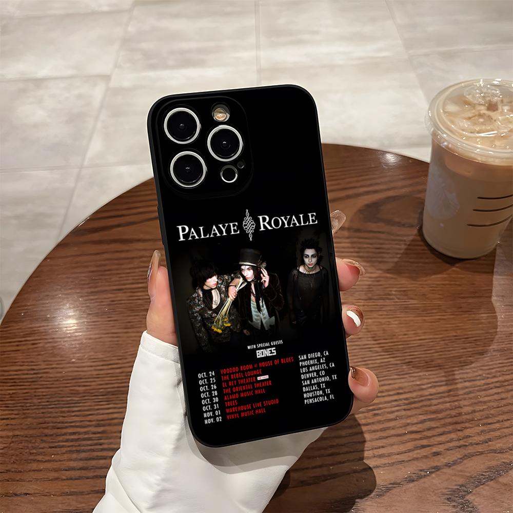 Чехол для телефона Palaye Royale с музыкой для 15 Pro Max Iphone 14 16 Pro Max 12 15 Plus 13 Pro 11 Xr X Xs Силиконовая задняя крышка