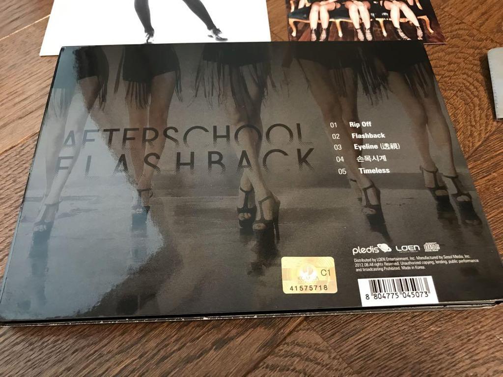 [USED] AFTERSCHOOL Juyoung Autographed CD Bromide