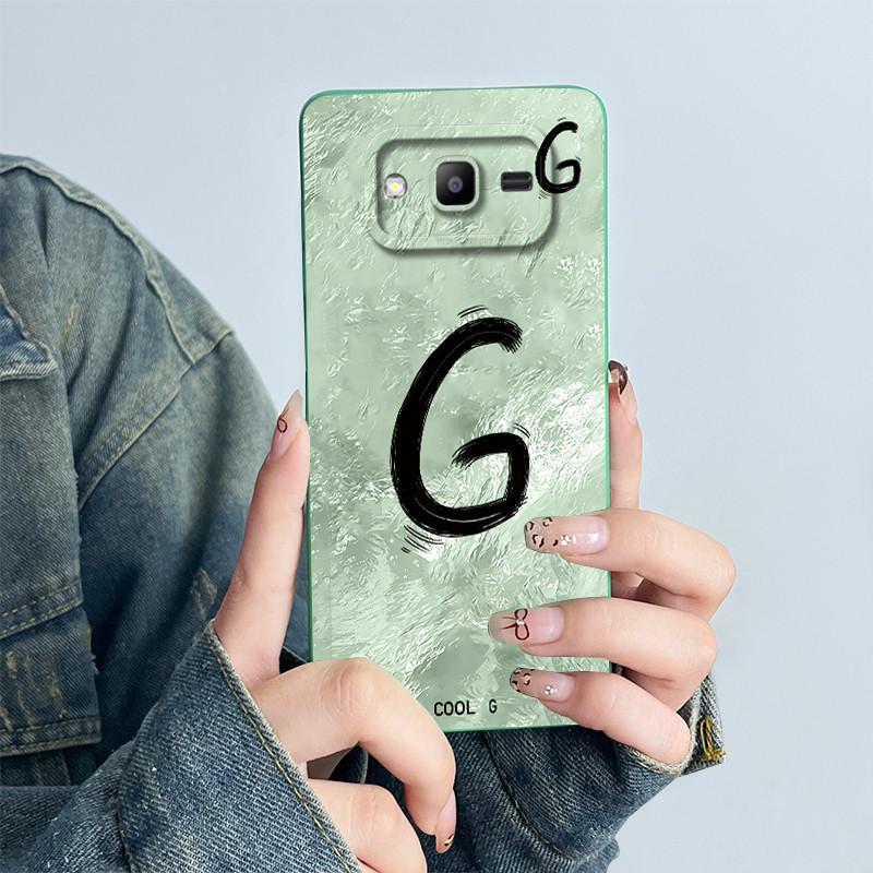 Чехол Для Samsung Galaxy J2 Prime G532 J2 ACE Grand Prime Plus G530 Мягкий Силиконовый Чехол Для Телефона Защитный Модный Чехол С Буквой