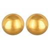 [R4872] - Golden 'Balls' Steel Buckles - 7 Mm